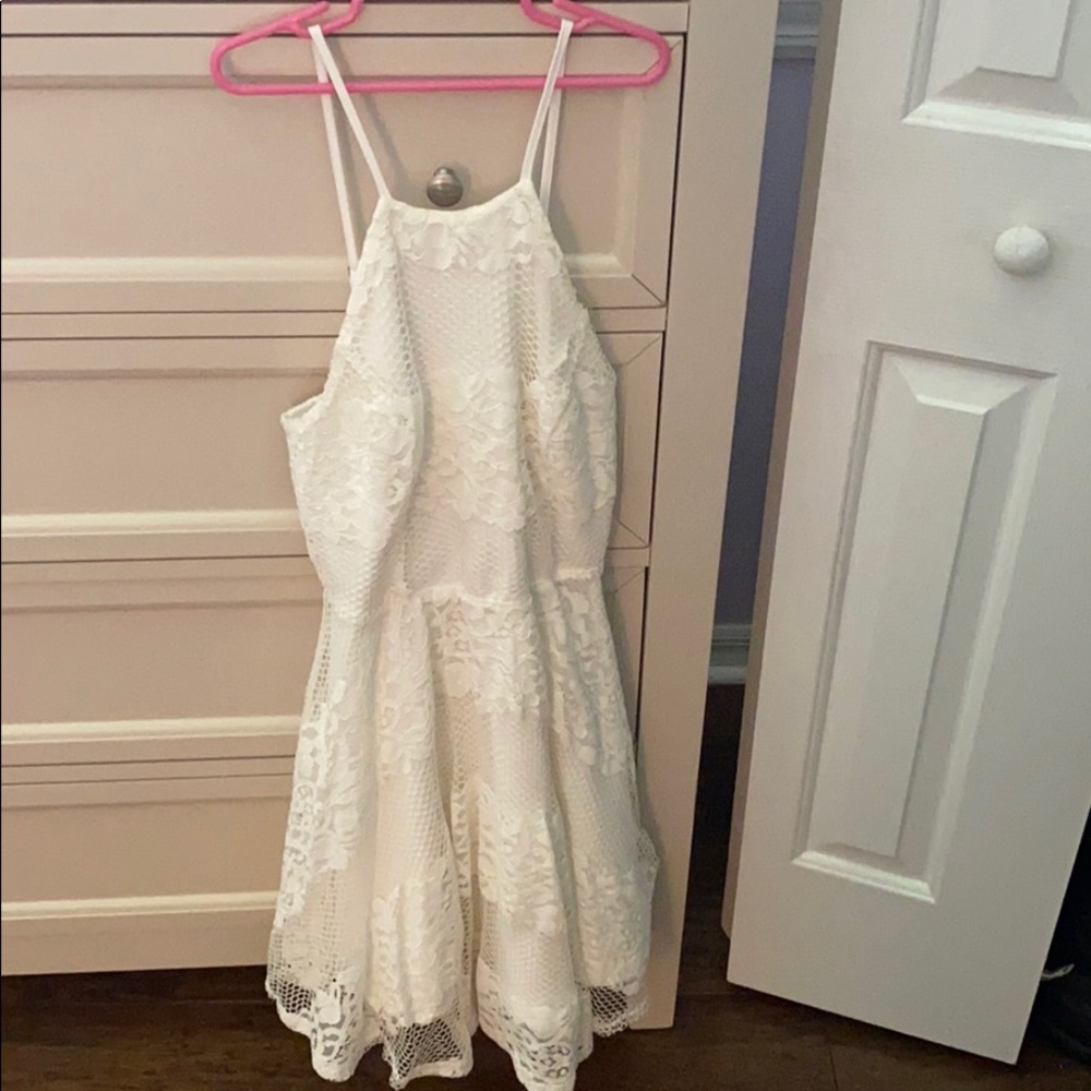 White dress